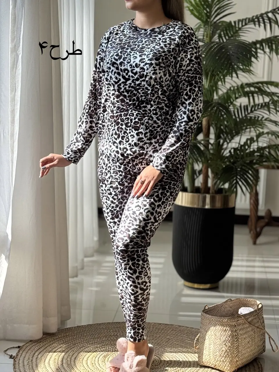 ست مخمل پلنگی کد2287